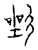 𢒐(宋·传抄·汗简)