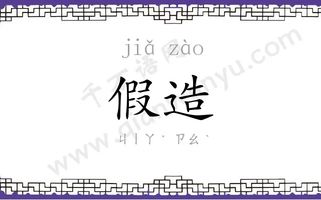 假造