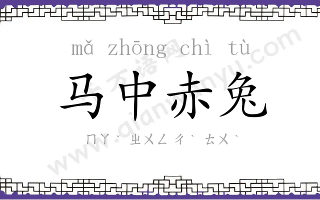 马中赤兔