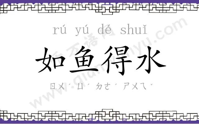 如鱼得水