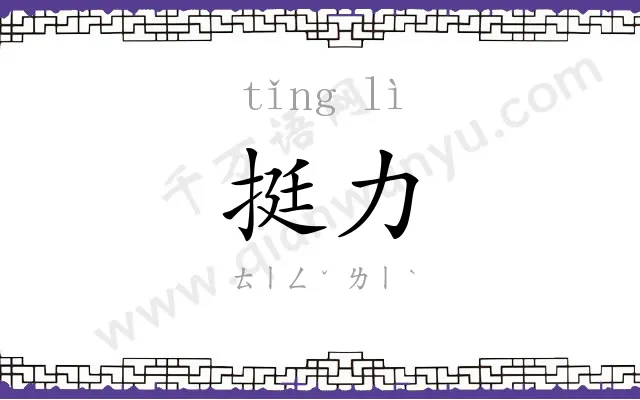 挺力
