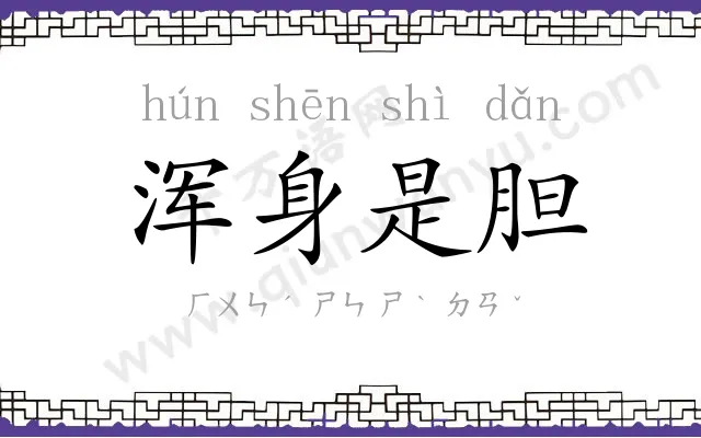 浑身是胆