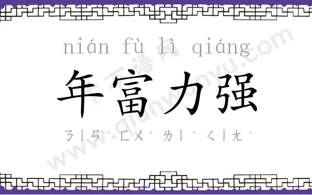 年富力强