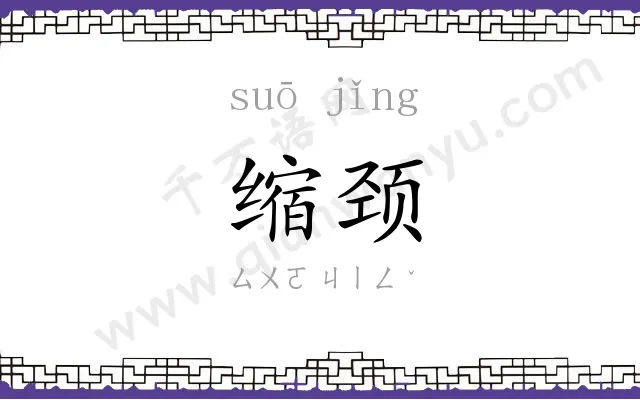 缩颈