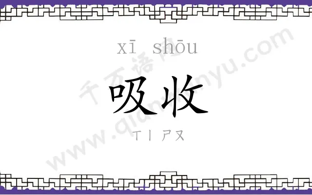 吸收