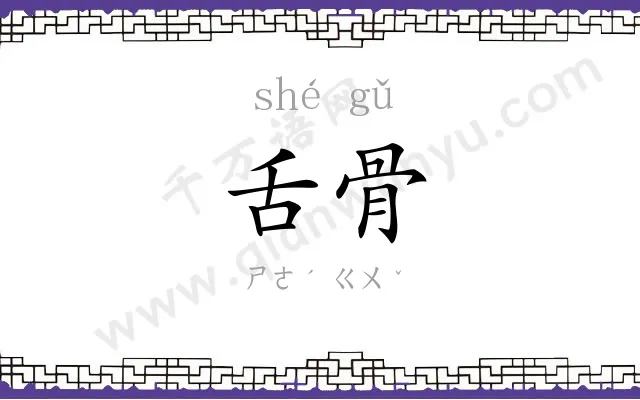 舌骨