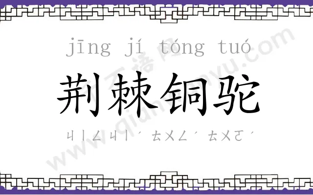 荆棘铜驼