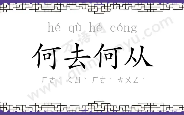 何去何从