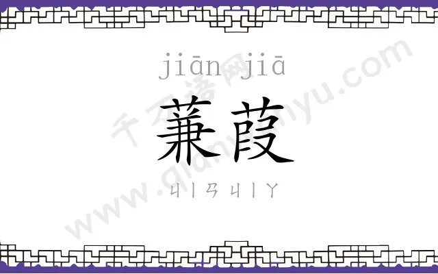 蒹葭