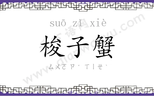梭子蟹