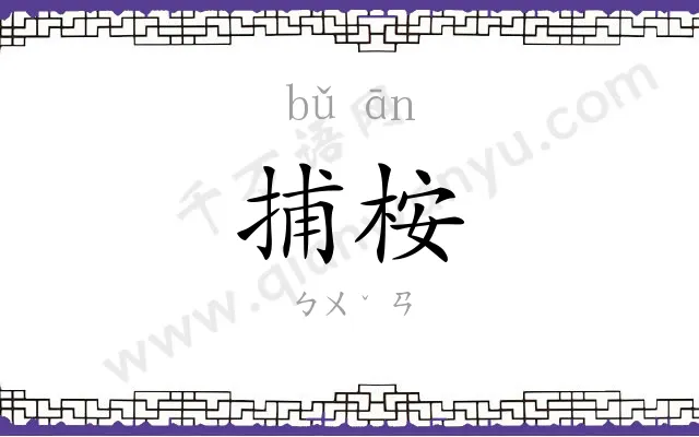 捕桉