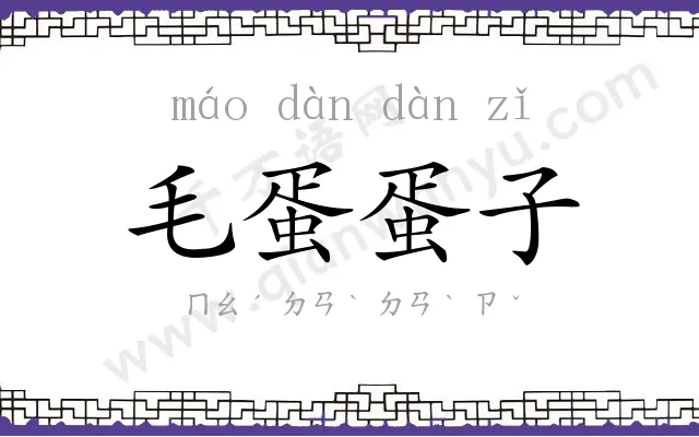 毛蛋蛋子