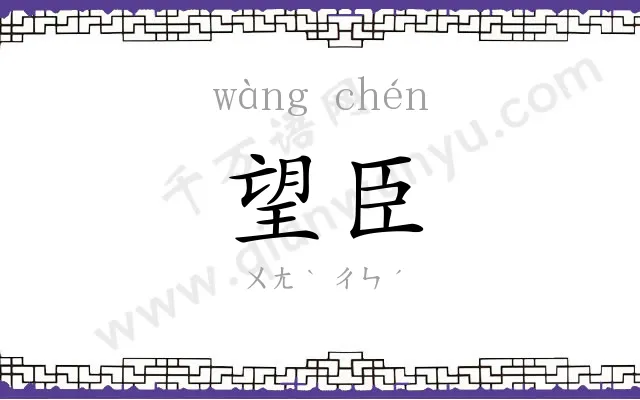 望臣