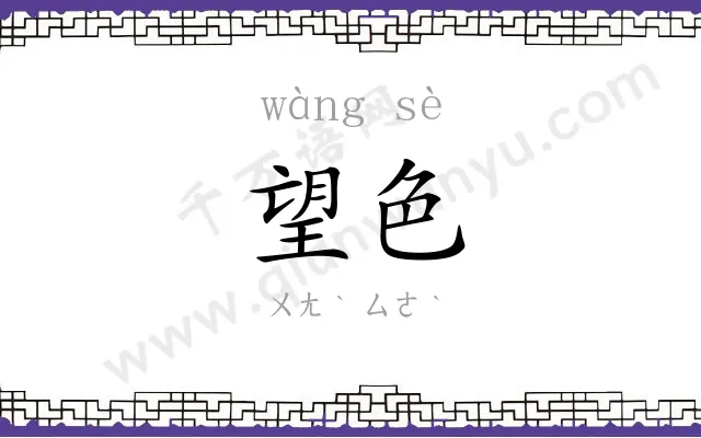望色
