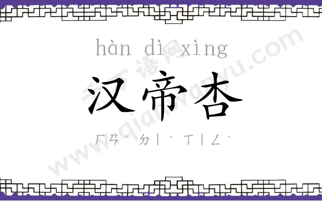 汉帝杏