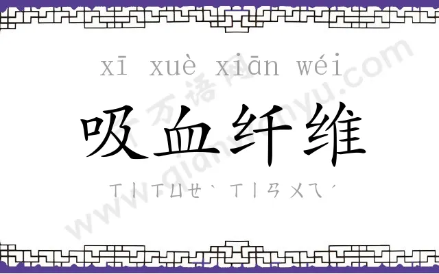 吸血纤维
