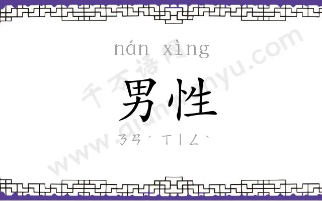 男性