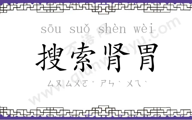 搜索肾胃