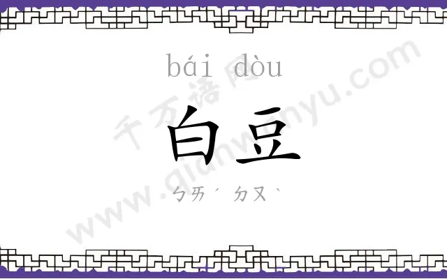 白豆
