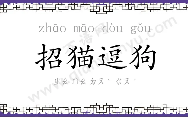 招猫逗狗