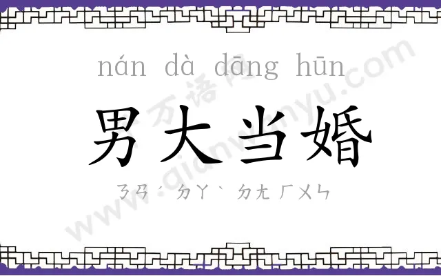 男大当婚