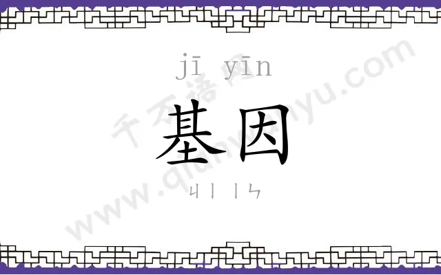 基因