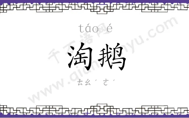 淘鹅