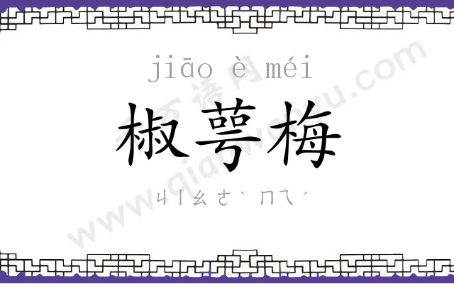 椒萼梅