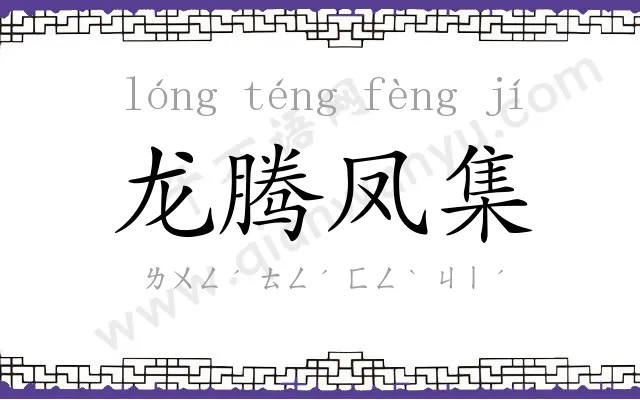 龙腾凤集