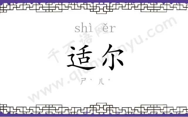适尔