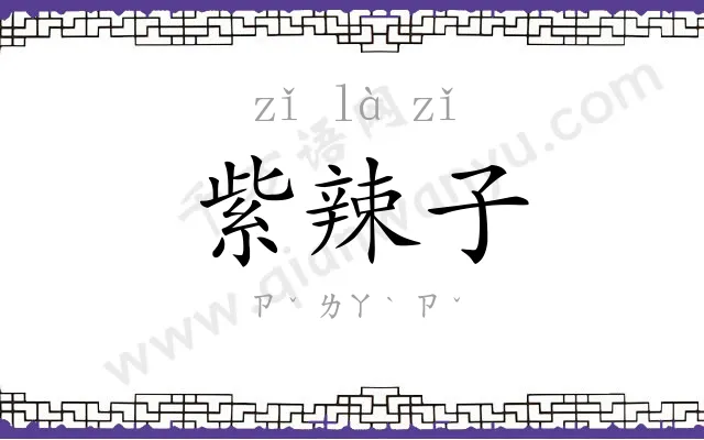 紫辣子