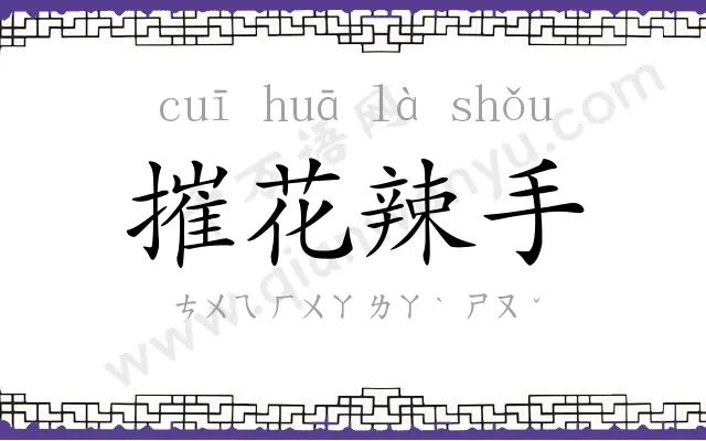 摧花辣手
