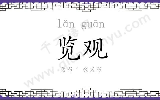 览观