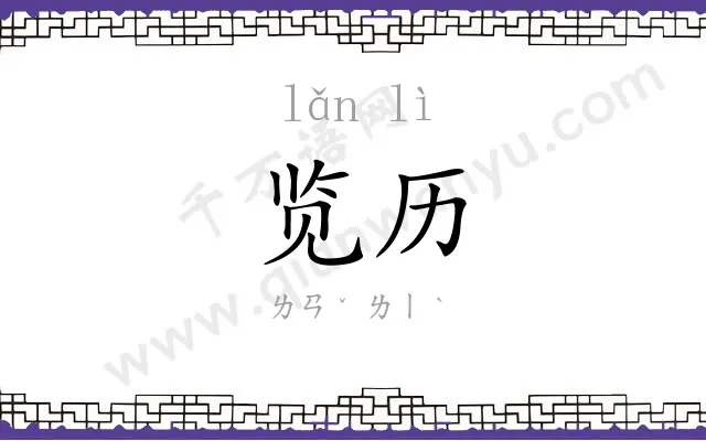 览历