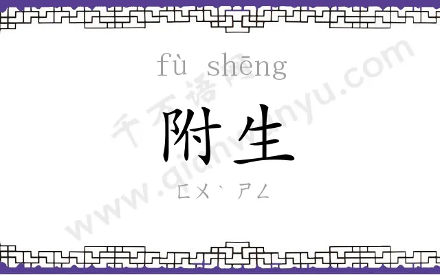 附生