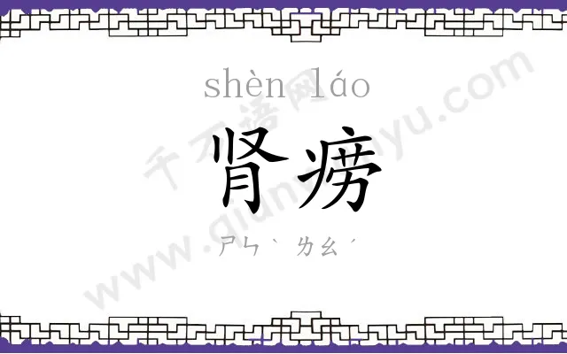 肾痨