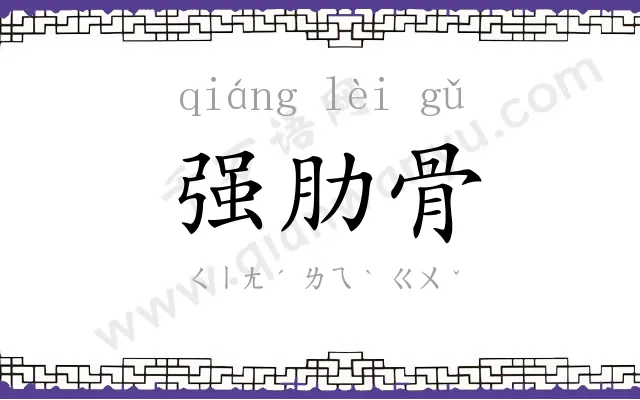 强肋骨