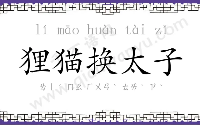 狸猫换太子
