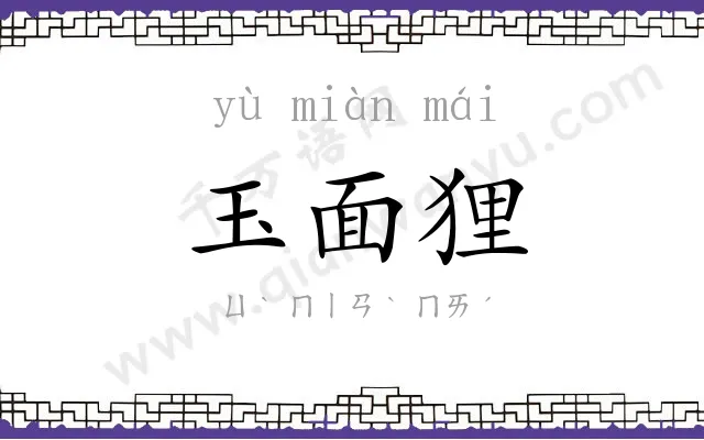 玉面狸