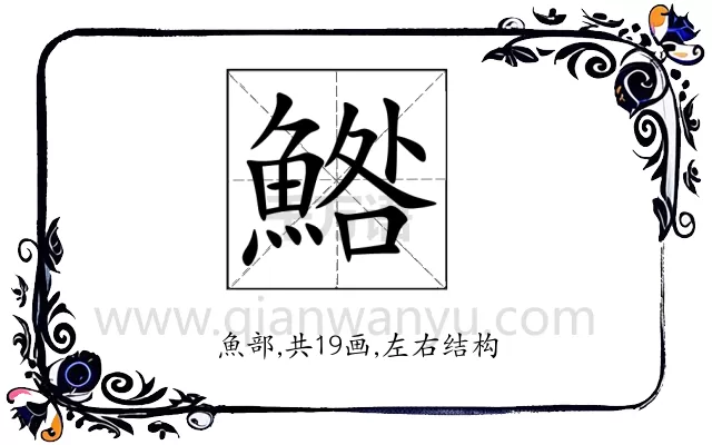 鯦