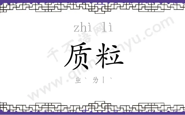 质粒