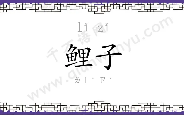 鲤子