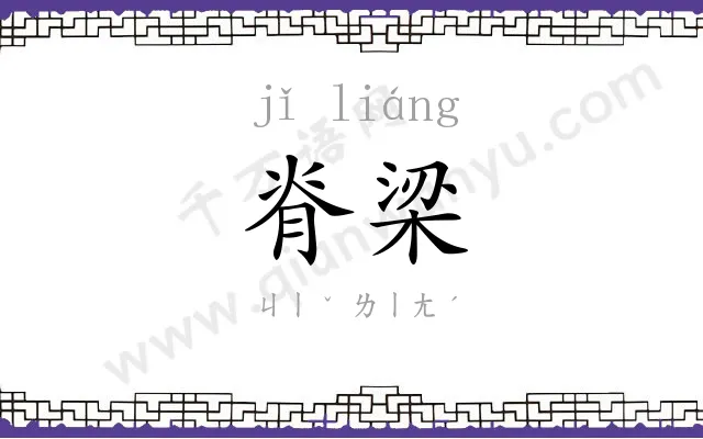 脊梁
