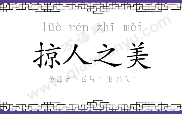 掠人之美