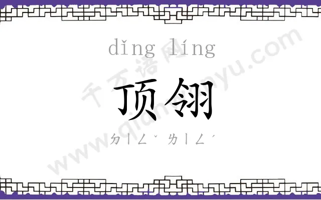 顶翎