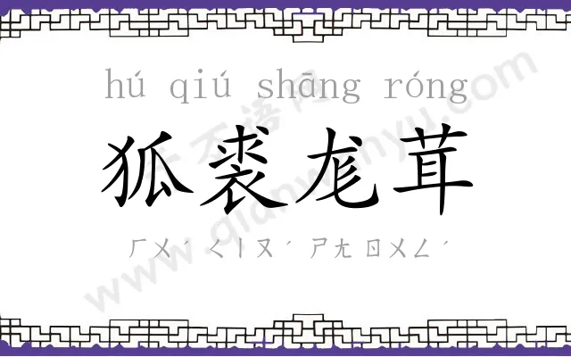 狐裘尨茸