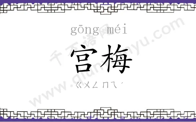 宫梅