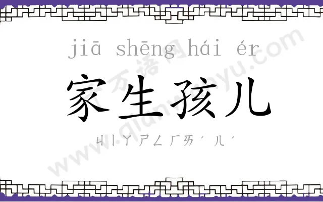 家生孩儿
