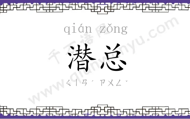 潜总