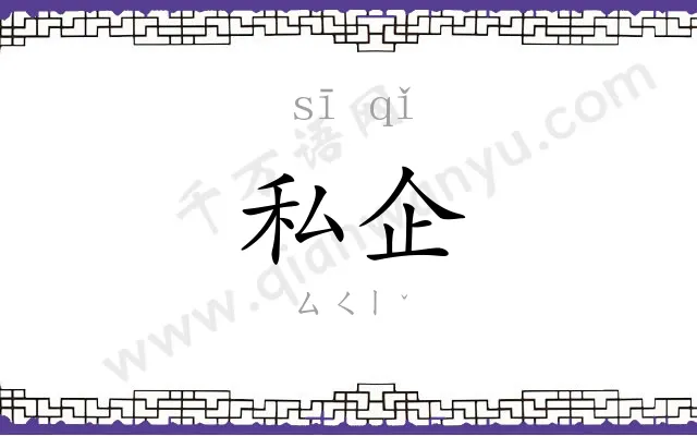 私企